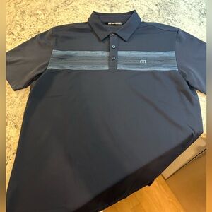 Travis Mathew Dark Navy Polo Size Medium